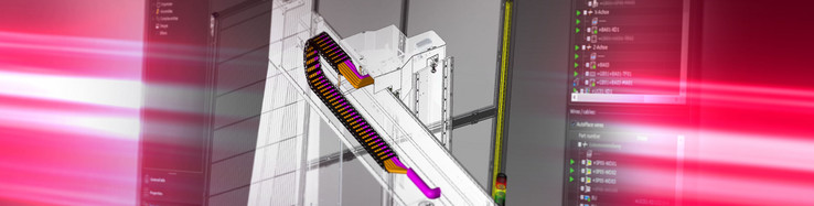 Machine Cabling: The Digital Twin of the Cabling Reduces Material Costs and Increases Productivity